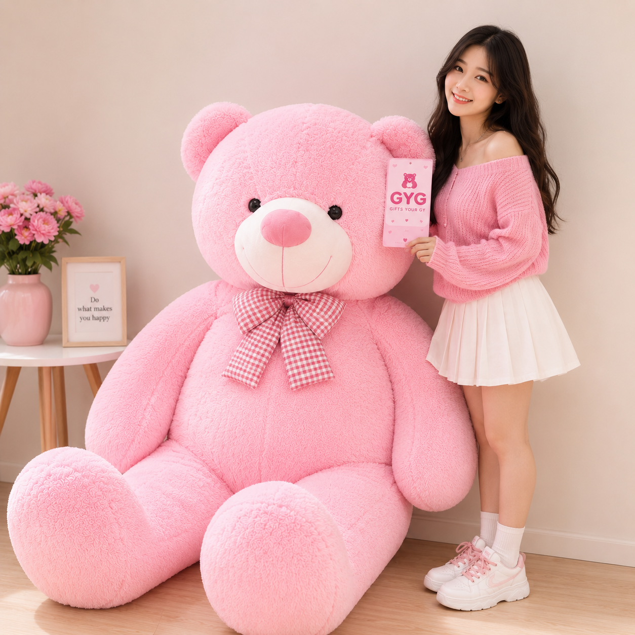 Giant Life-Size Teddy Bear – Soft Premium Plush | Best gift for Girl ❤️