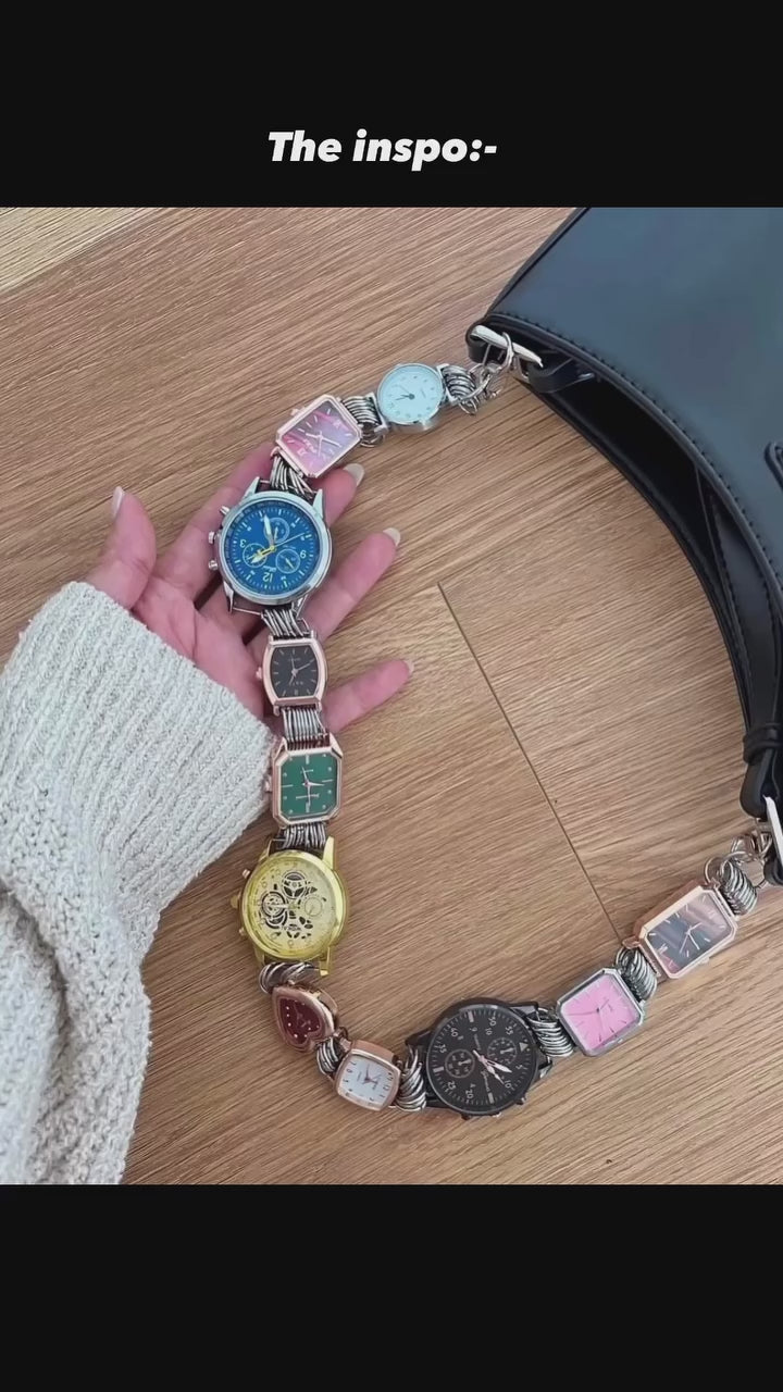 Luxury Watch Strap Handbag & Purse | The Best Gift for Girls
